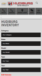 Mobile Screenshot of hudiburgchevrolet.net