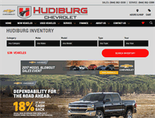 Tablet Screenshot of hudiburgchevrolet.net